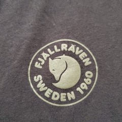 Fjallraven Shirt Mens Large Black Tee Minimalist Fox Circle Sweeden Huckberry