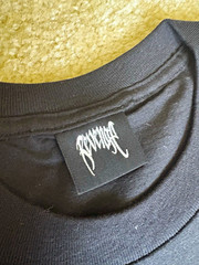 Revenge Men’s Black Graphic Logo Crew Neck Short Sleeve T-Shirt Size L