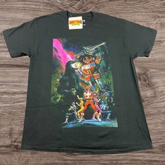 Godzilla Vs. Mighty Morphin Power Rangers Graphic T-Shirt Adult Size 3X-Large