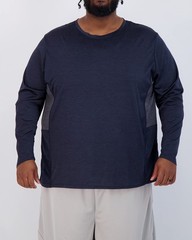 Real Essentials 3 Pack: Men’s Big & Tall Tech Stretch Long-Sleeve & Short-Sleeve
