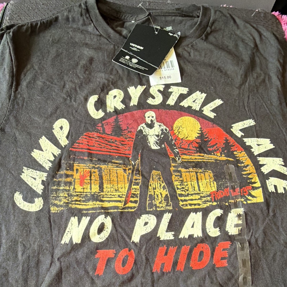 Kohl’s Friday the 13th Jason Voorhees Graphic Print Crew Neck Tee Men’s M