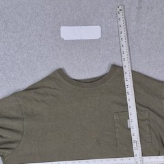 Carhartt Men Shirt XL Green K87 Iconic Pocket Original Fit Heavyweight Crew Neck