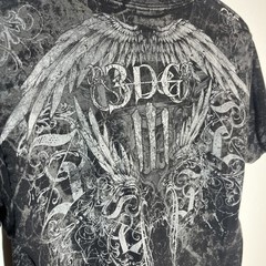 Three Days Grace All Over Print T Shirt Acid Washed Y2K Vintage Band Tee 1A