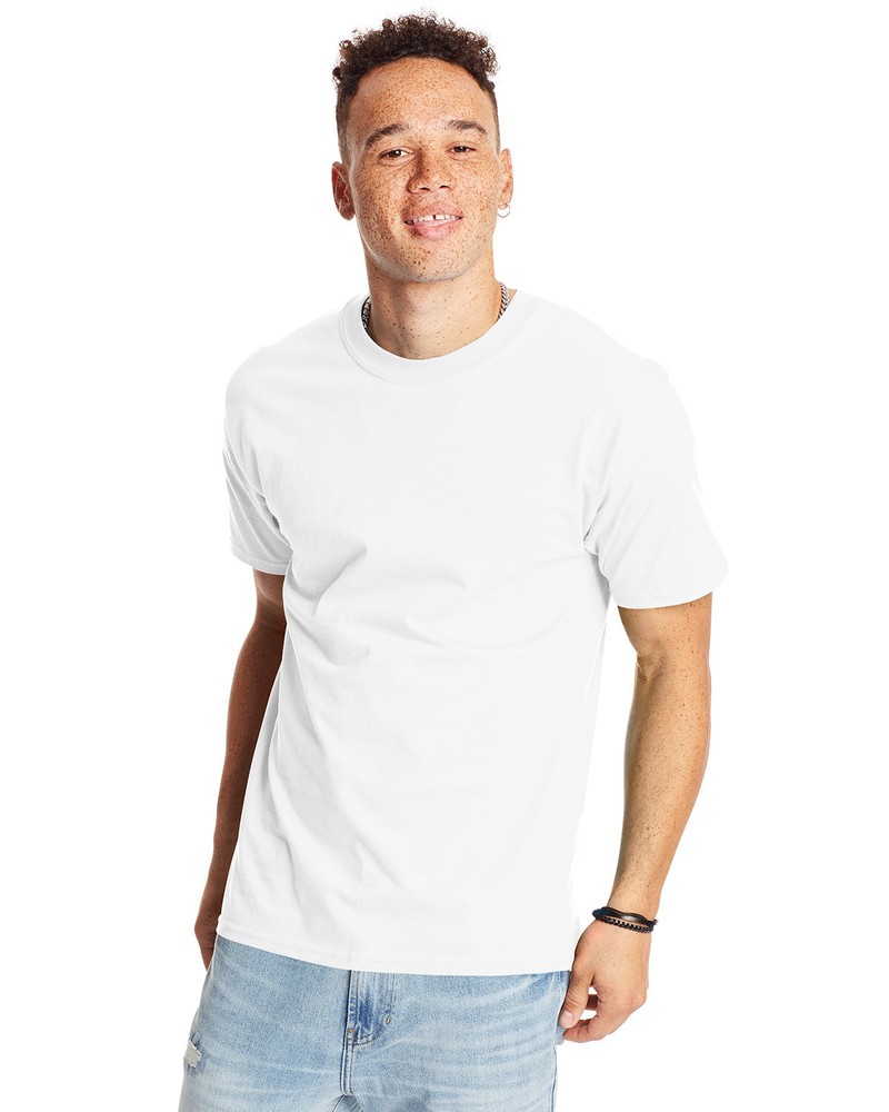 5 Pack Of Hanes Unisex Beefy-T T-Shirt T Shirt Stylish Plain T-Shirt – 5180