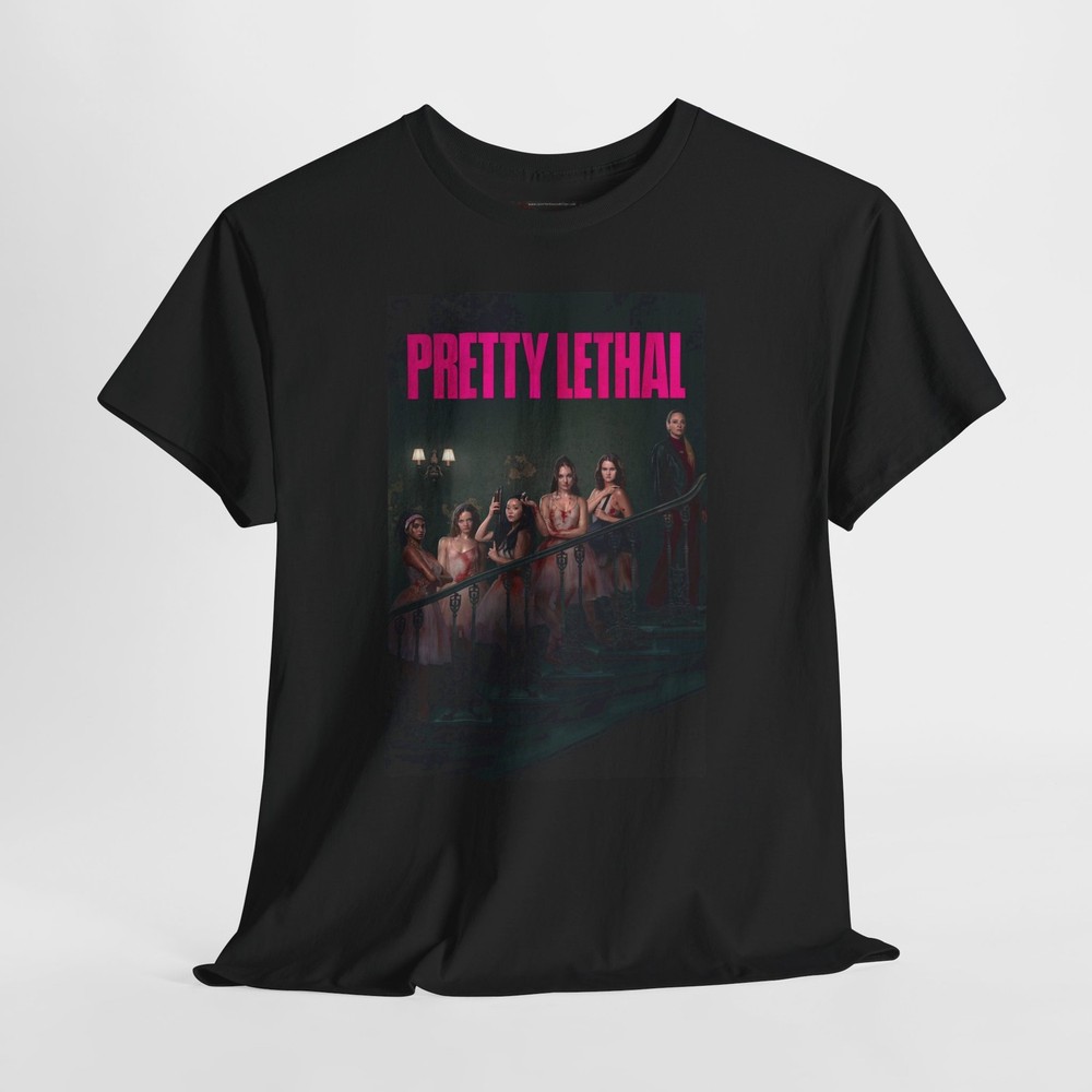Pretty Lethal 2026 Retro Movie Poster Horror Unisex Graphic T-Shirt