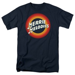 LOONEY TUNES MERRIE LOGO Licensed Adult Men’s Graphic Tee Shirt SM-5XL