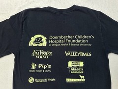 Vintage Y2K 2013 Nike Doernbecher Cancer Awareness Basketball Event T-Shirt, S