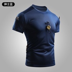 Men’s Multi Pocket Quick Drying High Elasticity Lightweight Tactical T-Shirt
