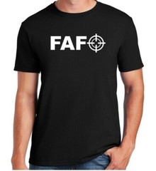 FAFO CROSSHAIRS – T-Shirt Pro Gun Second Amendment AR15 1776 2A AK47 USA