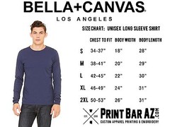 Pi Kappa Alpha Fraternity Bella + Canvas Long Sleeve Shirt Nautical Fish PIKE