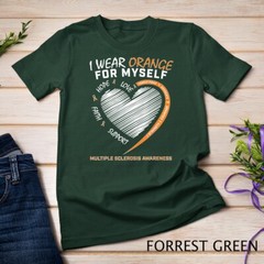 Orange Multiple Sclerosis Apparel Women Men MS Awareness Unisex T-shirt