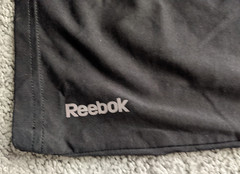 REEBOK PERFORMANCE GYM UNDERWEAR MEN SMALL SHORT SLEEVE CREWNECK SHIRT BLACK