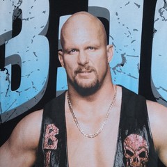 2025 WWE Legends Sz 3XL Stone Cold Steve Austin 3:16 Skull Logo WWF Double Sided
