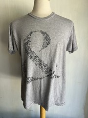 OF MICE & MEN (2011) Official RARE!!! “O.G. Loko” Lyric Promo T-Shirt Size Large