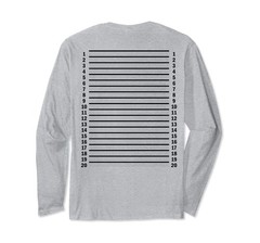 Hair Length Check Hair Growth Track Your Long Hair Backprint Long Sleeve T-Shirt