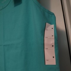 2 Pack Medium Turquoise Tank Tops chest 19 1/2″ Round Neck Goodfellow & Co.