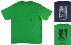 Ariat Men’s Graphic T-Shirt Rebar Cotton Strong Blended, Short Sleeve Pre-Wash