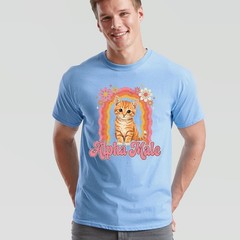 Alpha Male Cat Kitten Design Humorous Apparel for Men and Women T-Shirt