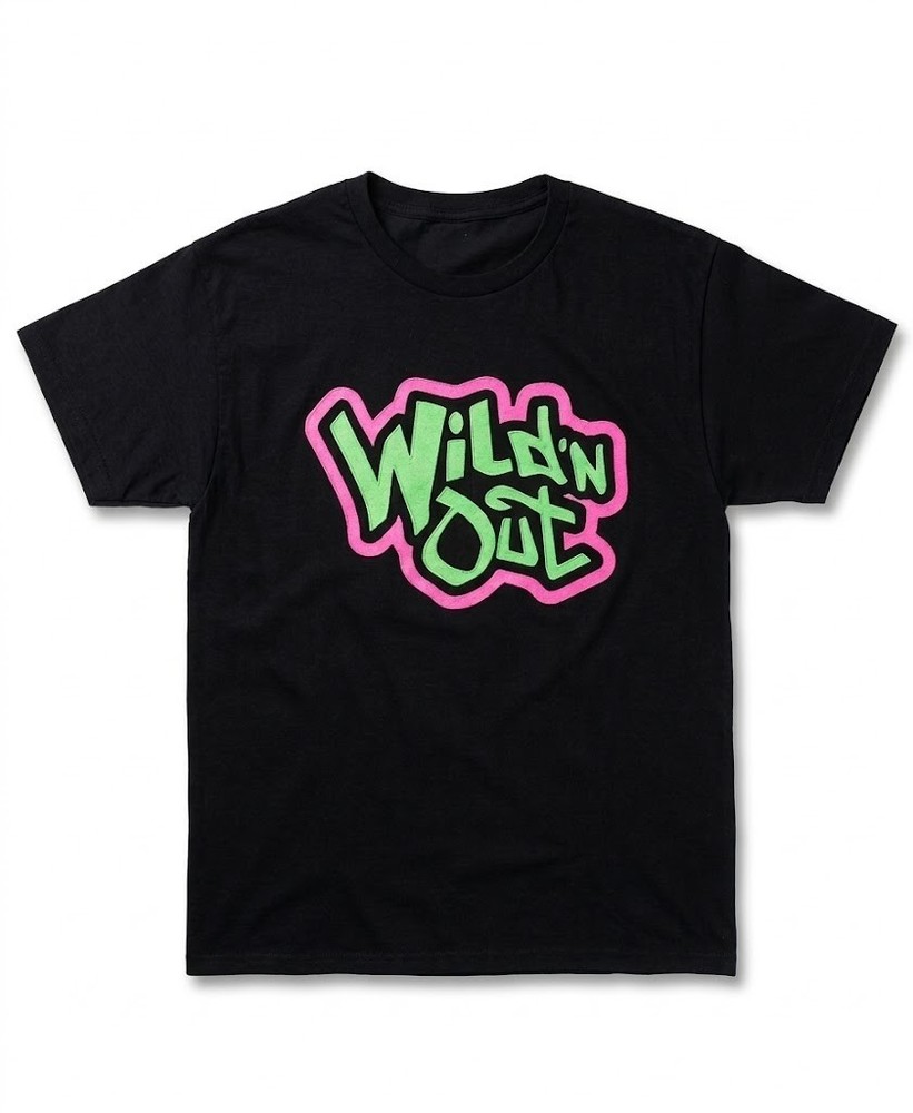 Nick Cannon Presents MTV Wild’n Out Tour Double Sided Hip Hop Shirt Men size Lar