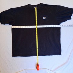 CARHARTT FADED BLACK UNKNOWN SIZE POCKET T-SHIRT