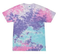 Pick a Purple Tie Dye T-Shirts Adult S M L XL 2XL 3XL 4XL 5XL Cotton Colortone
