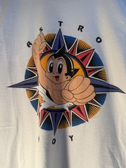VINTAGE ASTRO BOY WHITE ASTROBOY USA SINGLE STITCH MANGA ANIME TEE SHIRT LARGE