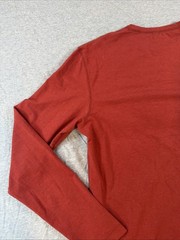 Public Rec Shirt Mens S Long Sleeve Orange Stretch