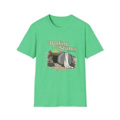 Rolling Stones Shirt Jesus Bible Heaven Religion Religious