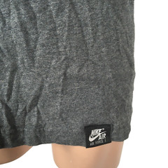 NIKE AIR – Air Force One- Patriotic Red white blue spell out SWOOSH Logo Gray L