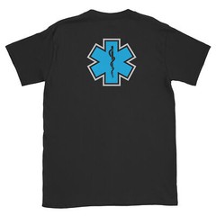 EMS EMT Paramedic Emergency Medical Reflective T-Shirt Tri-Blend Customizable