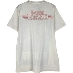 Used PORCO ROSSO Porco Rosso movie t-shirt men’s size M (approx.)