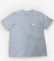 Vineyard Vines Men SS Whale Pocket Crew Tee T-Shirt “SCHOOL OF TUNA WHL FL”