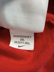 JORDAN JUMPMAN T-SHIRT RED BLACK SIZE XL 363277-60L Great Shape Fast Ship