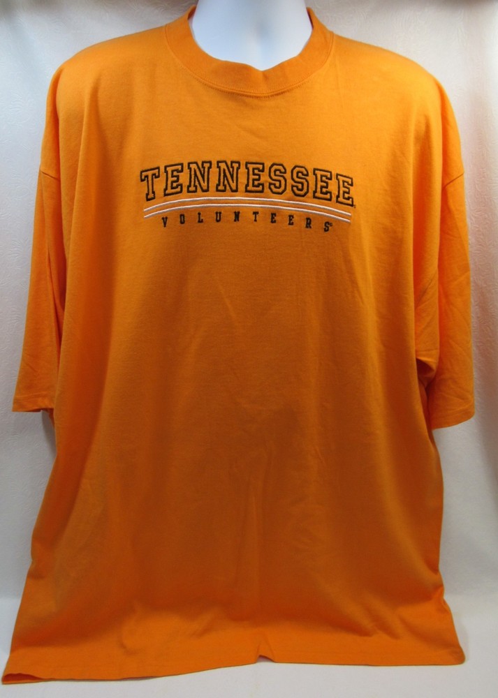 University of Tennessee Vols Men’s Shirt XXL Embroidered Orange T-Shirt UT New