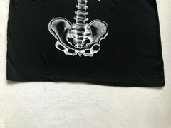 Way To Celebrate Mens Black Anatomy101 Short Sleeve Graphic Shirt Sz 3XL(54-56)