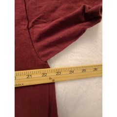 Nike World Tour Graphic T-Shirt Men’s XL Maroon Burgundy Short Sleeve Cotton