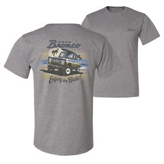 Classic Vintage Ford Bronco Enjoy the Ride Cars and Trucks Men Graphic Tshirt