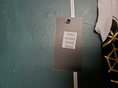 Men’s Bucheli Slim Fit White Cotton/Lycra Stretch Fashion Tee Free Ship