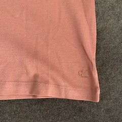 Calvin Klein Men’s M Short-Sleeve Supima Cotton Soft Interlock T-Shirt Rose Red