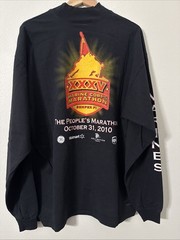 Lot of 8 Marine Corps Marathon Shirts XL 2006–2013 Crew & Mock Turtleneck