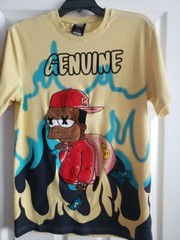 King City Fashion Genuine Bart T-shirt Design 3D COLORFUL