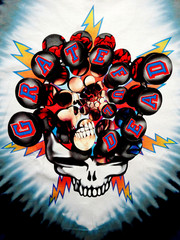 Grateful Dead Shirt T Shirt Vintage 1994 Hockey NHL ’94 Puck Stick GD GDM XL New