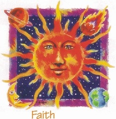 Faith T Shirt. High Quality Graphic Recovery AA NA XA Tee. Medium Sand/Off-White