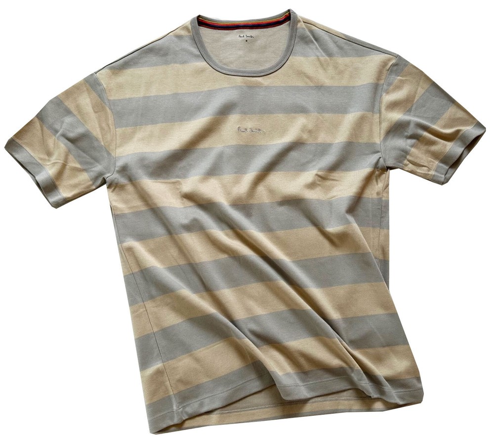 PAUL SMITH HEAVYWEIGHT SOFT FEEL COTTON BLEND LOOSE FIT T-SHIRT / TOP BNWT SZ- M