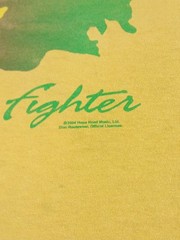 Vintage Bob Marley Freedom Fighter Music 2004 Mens T Shirt Size 1X Zion Yellow