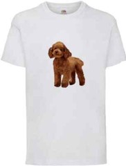 Cockapoo Dog Brown Pet Family Novelty T Shirt Various Colours And Sizes
