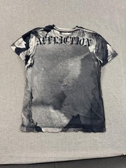 Y2K Affliction T-Shirt Puppet Master Mens All Over Print Graphic Tee Large Black