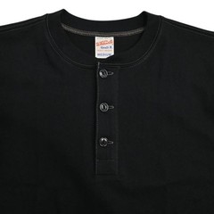 WHITESVILLE HENLEY NECK Short Sleeve 1-PACK T-SHIRT – [ WV79681] Made in Japan