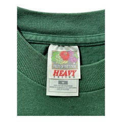 Vintage Beehive Clothing Our Pioneer Heritage Fall Fun Fest Green T-Shirt Size M