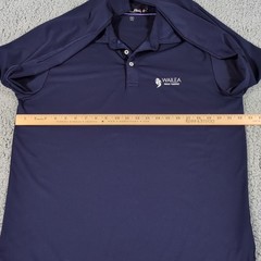 Ralph Lauren RLX T Shirt Men’s M Blue Polo Wicking Golf Maui Hawaii Long Sleeve